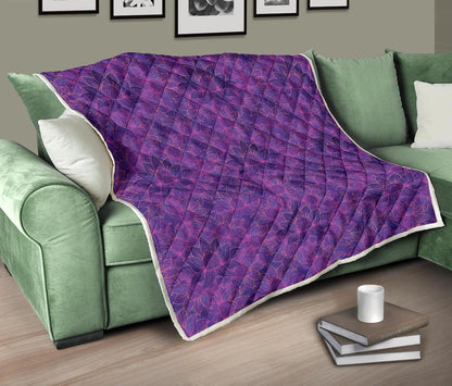 Bohemian Lotus Mandala Style Premium Quilt-JTAMIGO.COM
