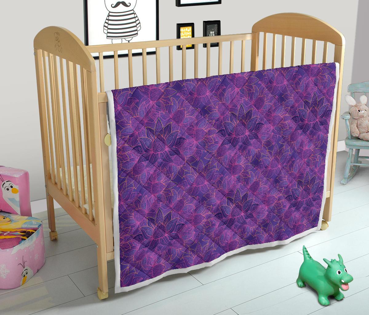 Bohemian Lotus Mandala Style Premium Quilt-JTAMIGO.COM