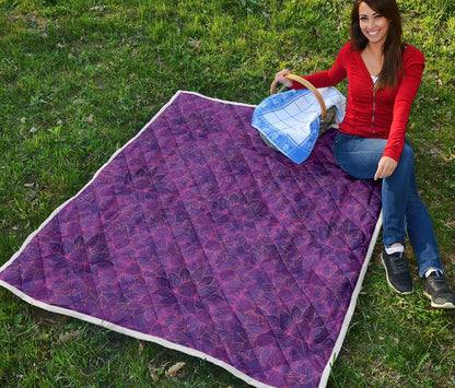 Bohemian Lotus Mandala Style Premium Quilt-JTAMIGO.COM
