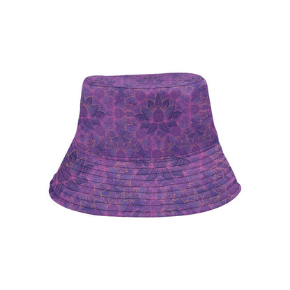 Bohemian Lotus Mandala Style Unisex Bucket Hat