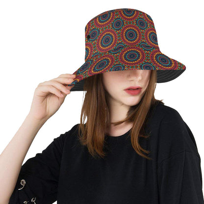 Bohemian Mandala Style Print Unisex Bucket Hat
