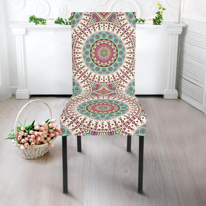 Bohemian Round Style Print Dinning Chair Slipper-JTAMIGO.COM