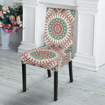 Bohemian Round Style Print Dinning Chair Slipper-JTAMIGO.COM