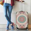 Bohemian Round Style Print Luggage Cover Protector