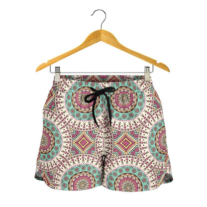 Bohemian Round Style Print Women Shorts-JTAMIGO.COM