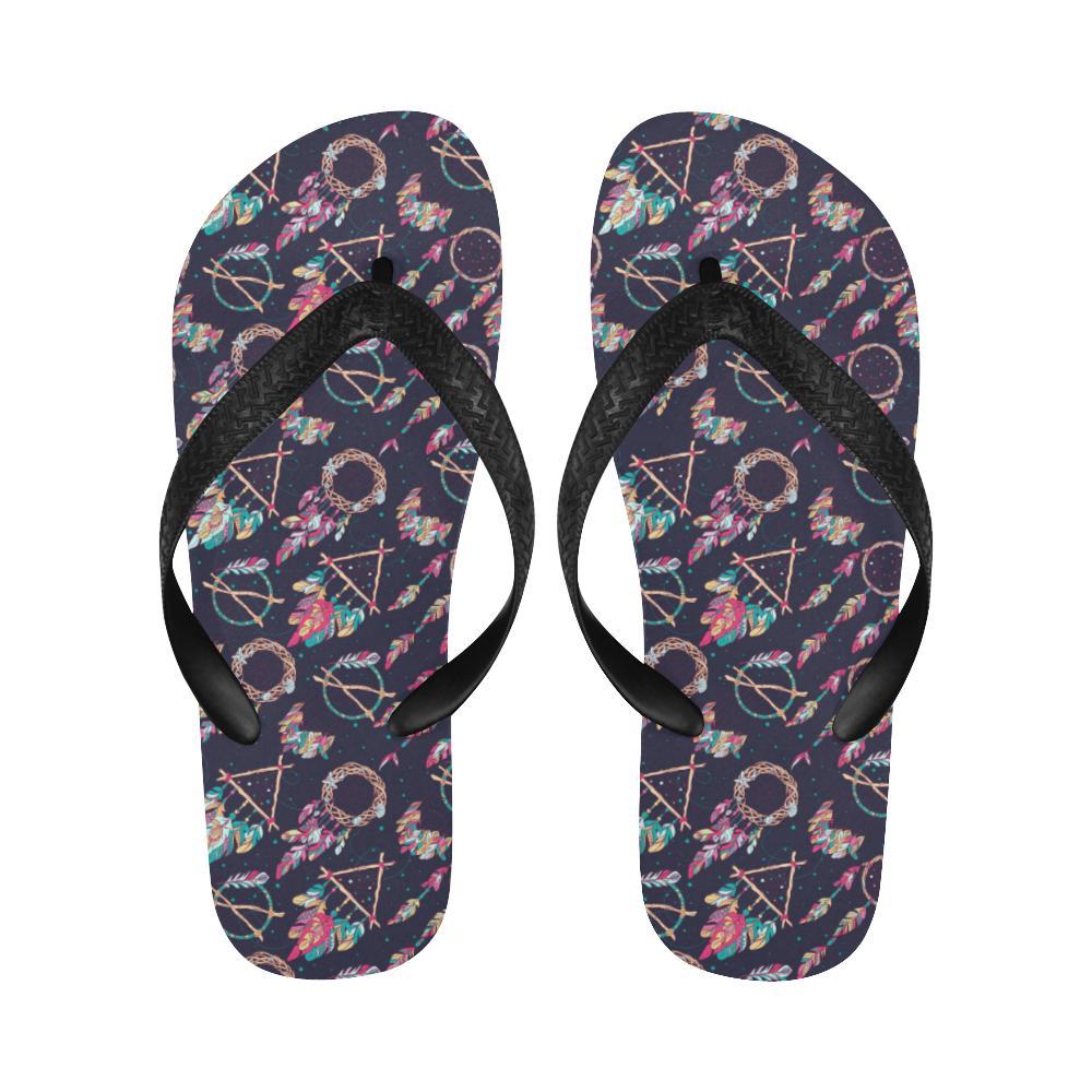 Boho Dream Catcher Colorful Flip Flops-JTAMIGO.COM