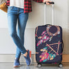 Boho Dream Catcher Colorful Luggage Cover Protector