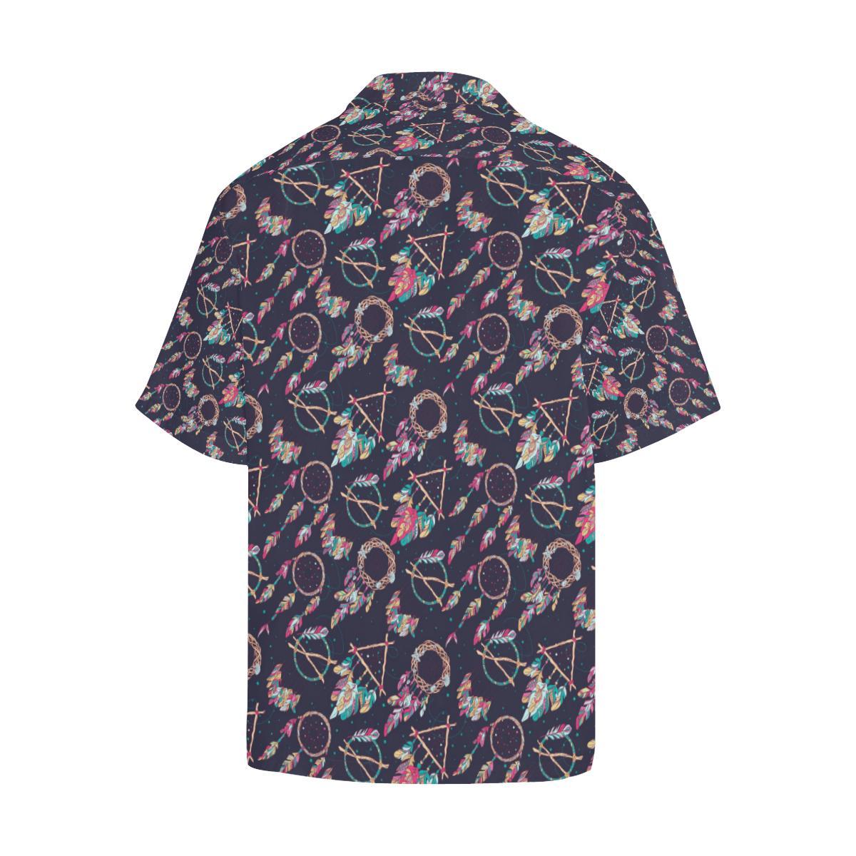 Boho Dream Catcher Colorful Men Aloha Hawaiian Shirt