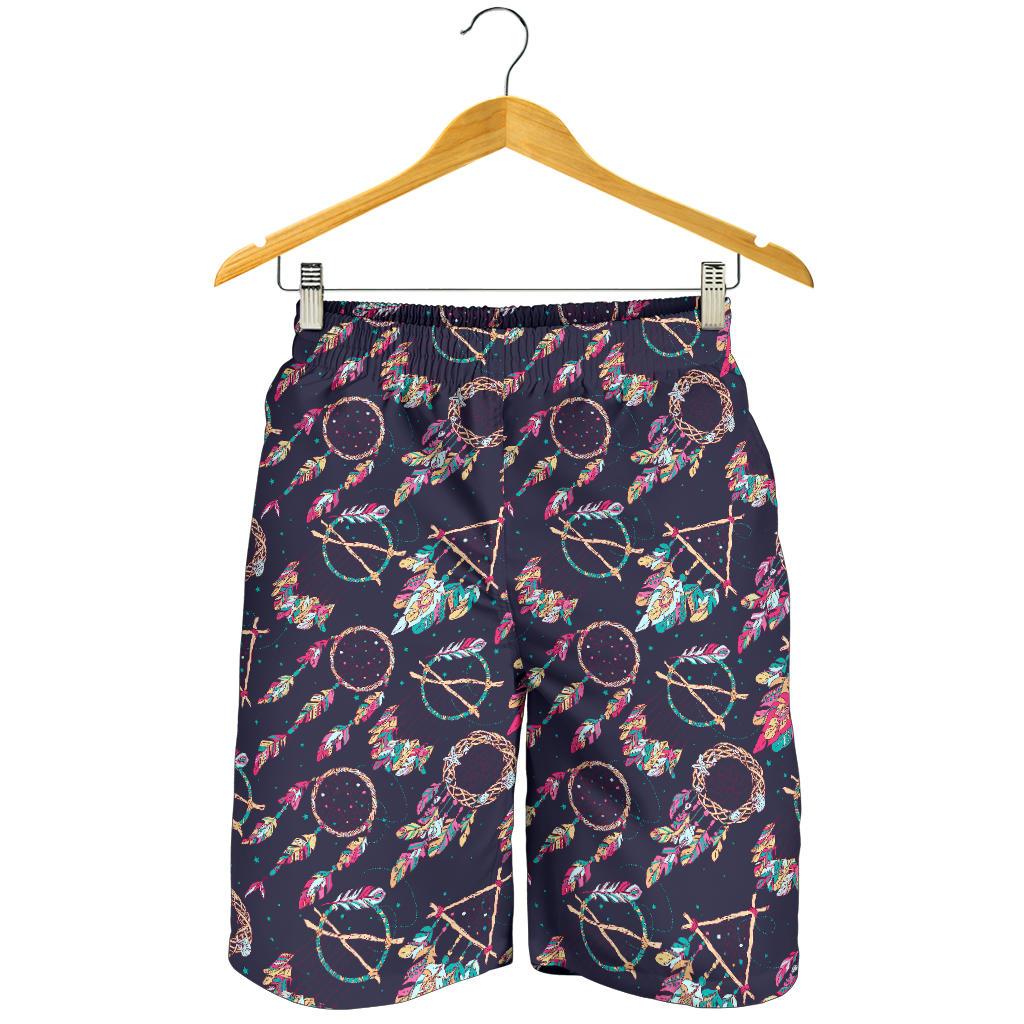 Boho Dream Catcher Colorful Mens Shorts-JTAMIGO.COM