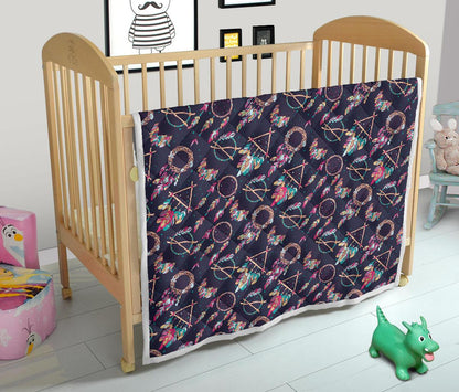 Boho Dream Catcher Colorful Premium Quilt-JTAMIGO.COM