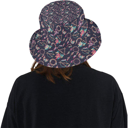 Boho Dream Catcher Colorful Unisex Bucket Hat