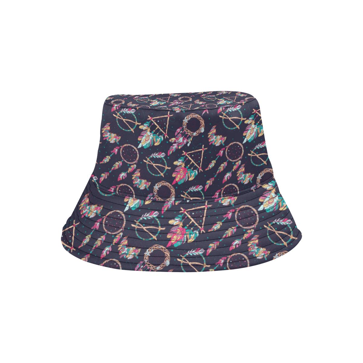 Boho Dream Catcher Colorful Unisex Bucket Hat