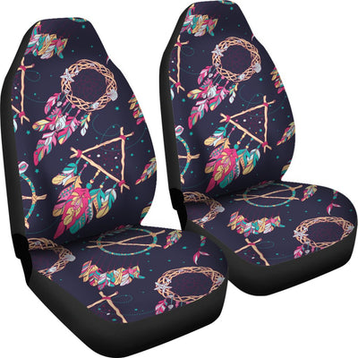 Boho Dream Catcher Colorful Universal Fit Car Seat Covers