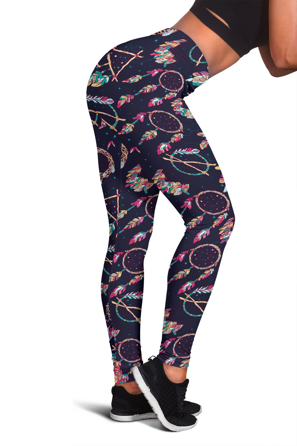 Boho Dream Catcher Colorful Women Leggings