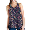 Boho Dream Catcher Colorful Women Racerback Tank Top