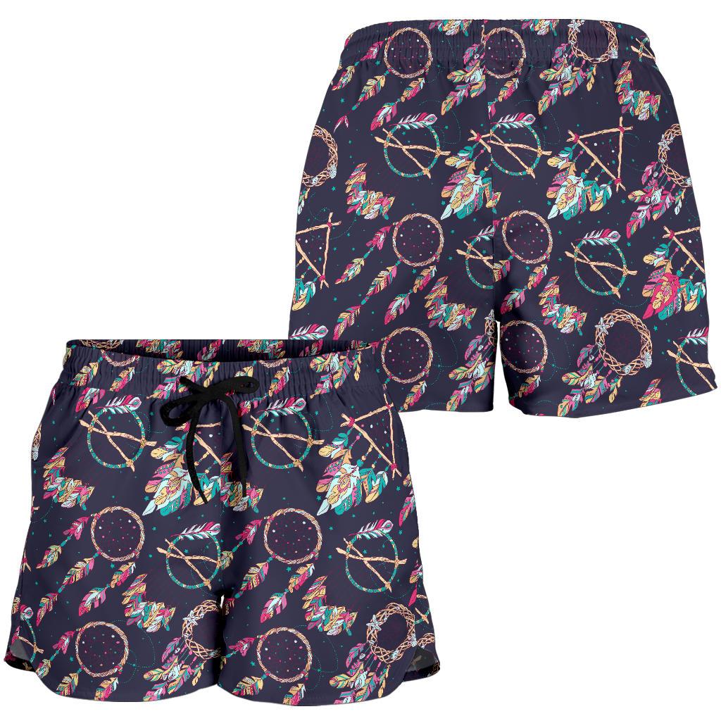 Boho Dream Catcher Colorful Women Shorts-JTAMIGO.COM