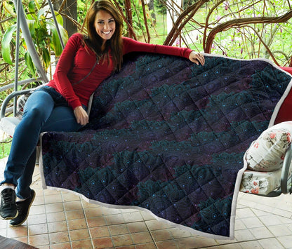 Boho Floral Mandala Premium Quilt-JTAMIGO.COM