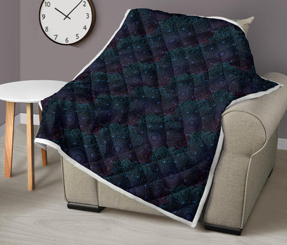 Boho Floral Mandala Premium Quilt-JTAMIGO.COM