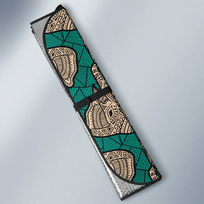 Boho Head Elephant Car Sun Shade For Windshield