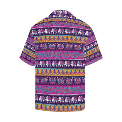 Boho Indian Style Pattern Men Aloha Hawaiian Shirt
