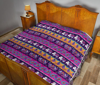 Boho Indian Style Pattern Premium Quilt-JTAMIGO.COM