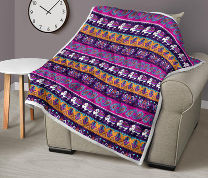Boho Indian Style Pattern Premium Quilt-JTAMIGO.COM