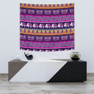 Boho Indian Style Pattern Tapestry