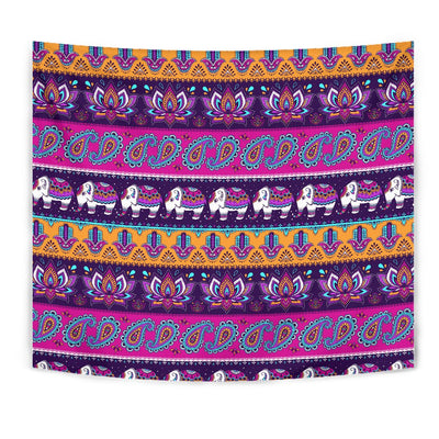 Boho Indian Style Pattern Tapestry