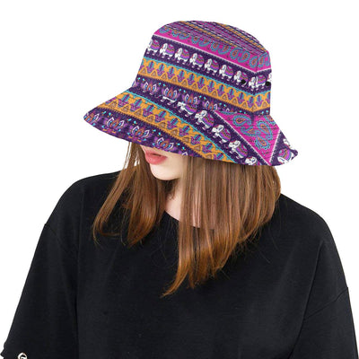 Boho Indian Style Pattern Unisex Bucket Hat