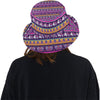 Boho Indian Style Pattern Unisex Bucket Hat