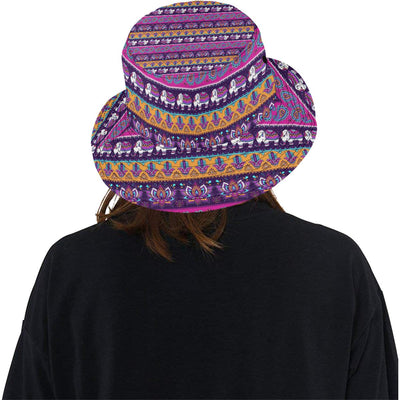 Boho Indian Style Pattern Unisex Bucket Hat