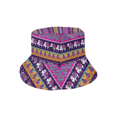 Boho Indian Style Pattern Unisex Bucket Hat