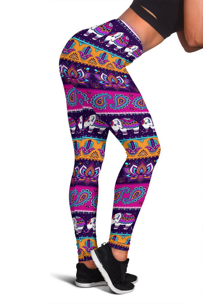 Boho Indian Style Pattern Women Leggings