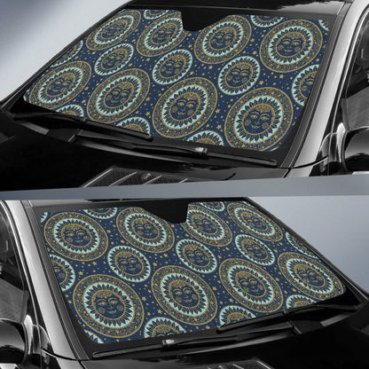 Boho Sun Dream Car Sun Shade For Windshield