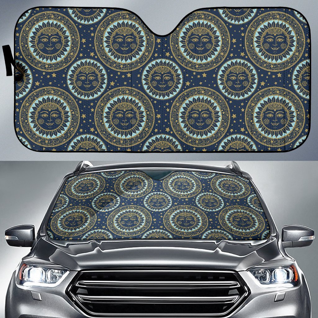 Boho Sun Dream Car Sun Shade For Windshield