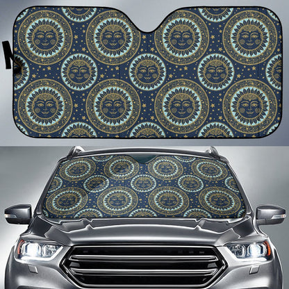 Boho Sun Dream Car Sun Shade For Windshield
