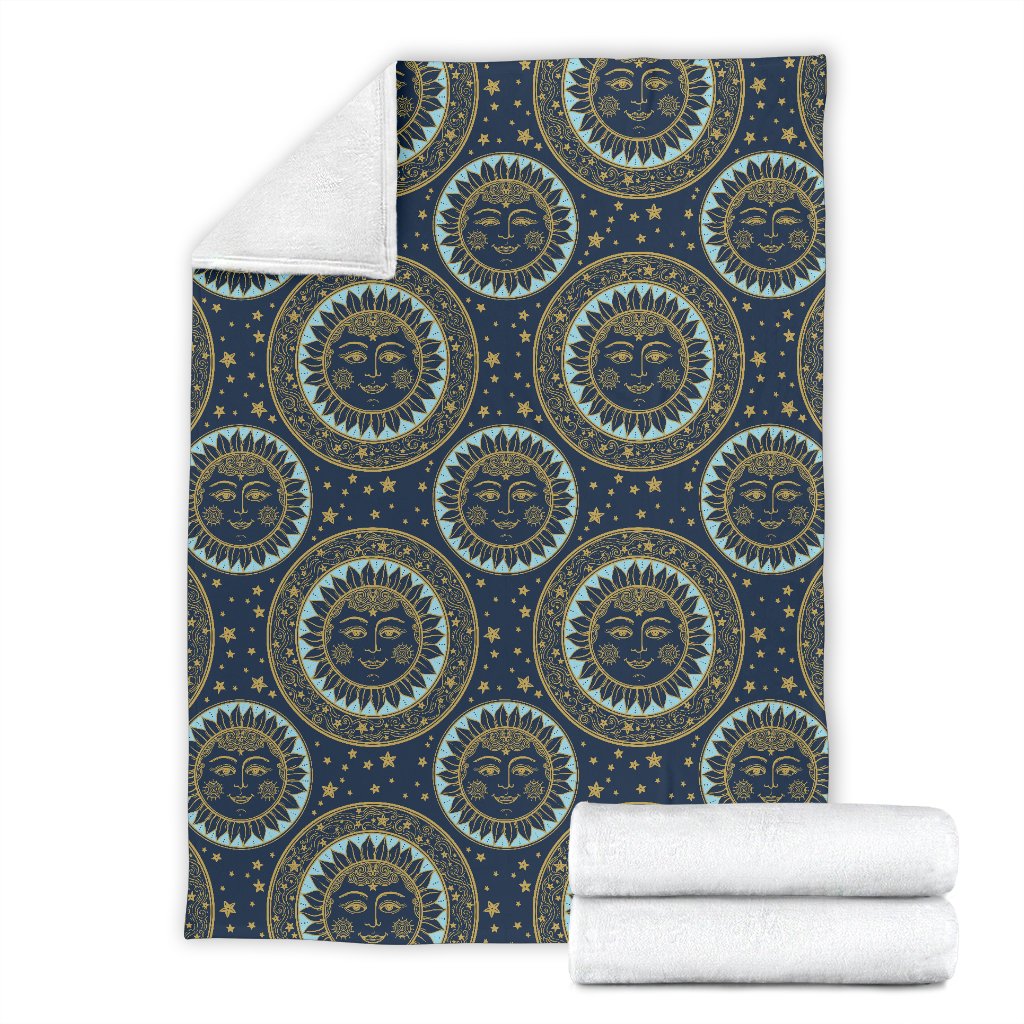 Boho Sun Dream Fleece Blanket