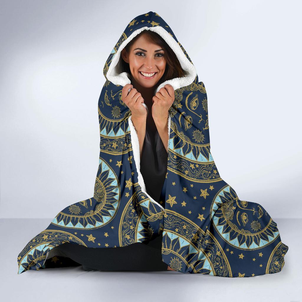 Boho Sun Dream Hooded Blanket-JTAMIGO.COM