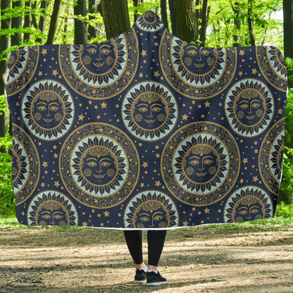 Boho Sun Dream Hooded Blanket-JTAMIGO.COM