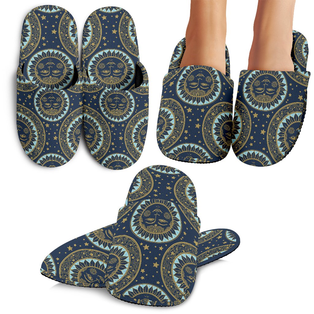 Boho Sun Dream House Slippers