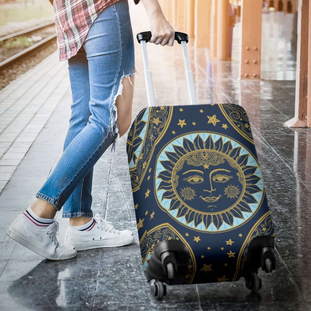 Boho Sun Dream Luggage Cover Protector