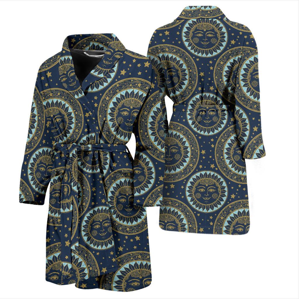 Boho Sun Dream Men Bath Robe-JTAMIGO.COM