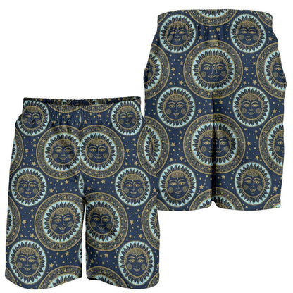 Boho Sun Dream Mens Shorts-JTAMIGO.COM