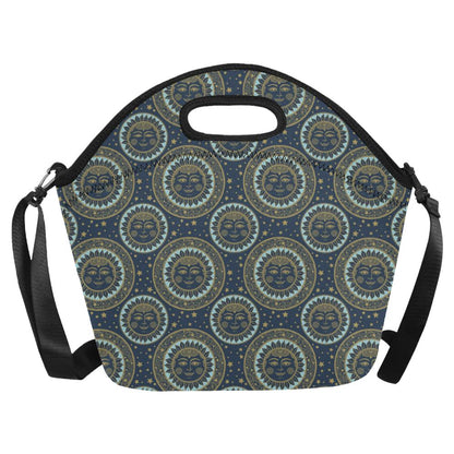 Boho Sun Dream Neoprene Lunch Bag (Model 1669)(Large)-JTAMIGO.COM