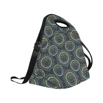 Boho Sun Dream Neoprene Lunch Bag (Model 1669)(Large)-JTAMIGO.COM