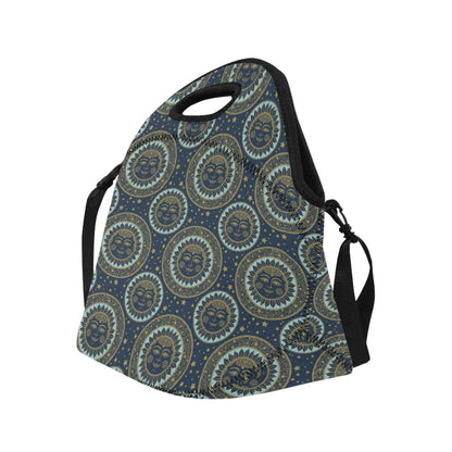 Boho Sun Dream Neoprene Lunch Bag (Model 1669)(Large)-JTAMIGO.COM