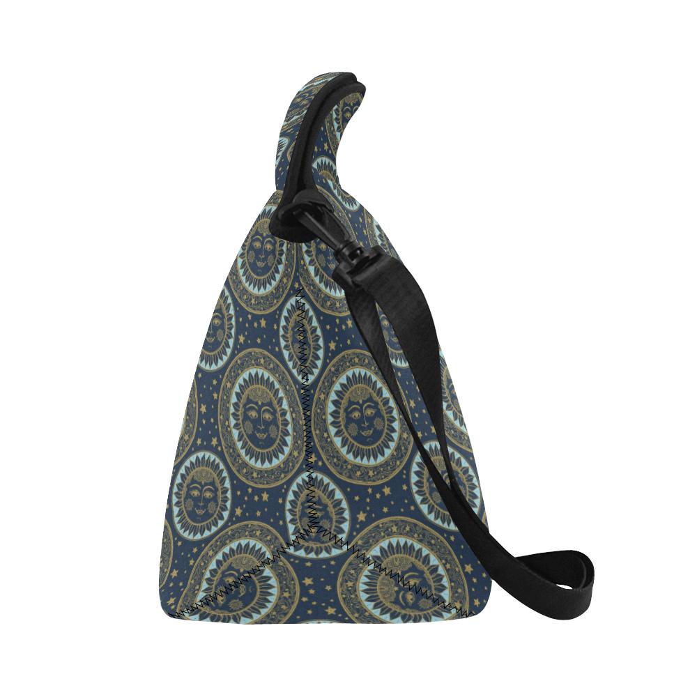 Boho Sun Dream Neoprene Lunch Bag (Model 1669)(Large)-JTAMIGO.COM
