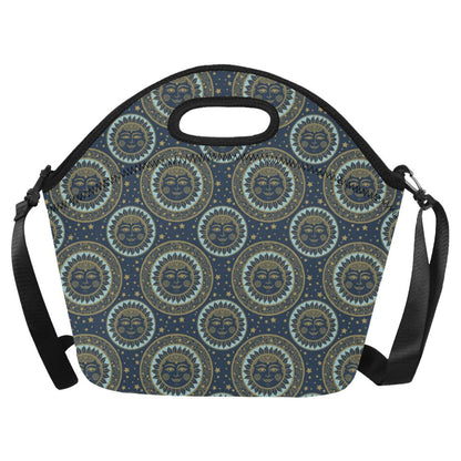 Boho Sun Dream Neoprene Lunch Bag (Model 1669)(Large)-JTAMIGO.COM