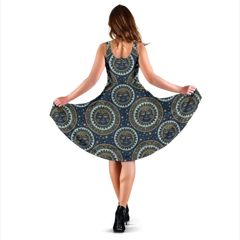 Boho Sun Dream Sleeveless Dress