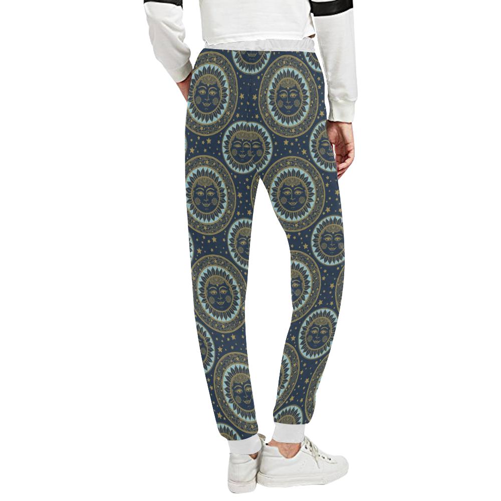 Boho Sun Dream Unisex Casual Sweatpants (Model L11)-JTAMIGO.COM
